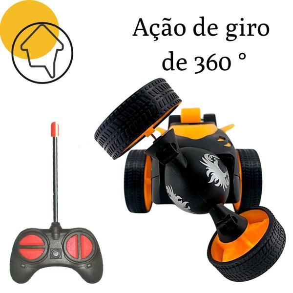 Imagem de Brinquedo Carrinho de Controle Remoto - Ação de Giro 360 graus - CKS TOYS