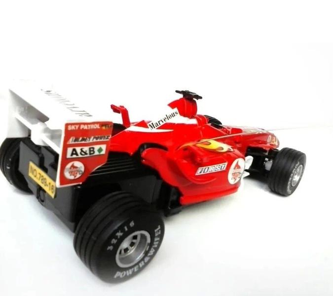 Imagem de Brinquedo Carrinho de Controle Remoto Corrida Fórmula 1 Deluxe Car F1 Vermelho