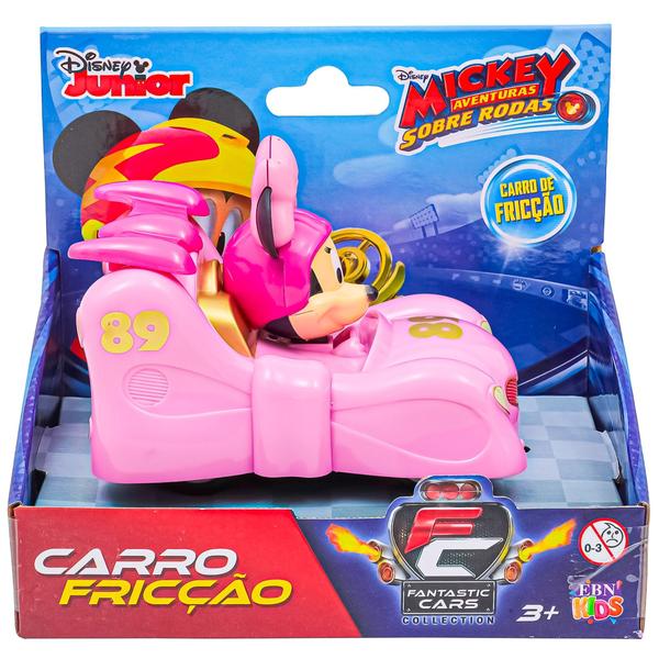 Imagem de Brinquedo Carrinho De Fricção Disney Mickey Minnie Pateta Pato Donald Margarida - EBN Kids