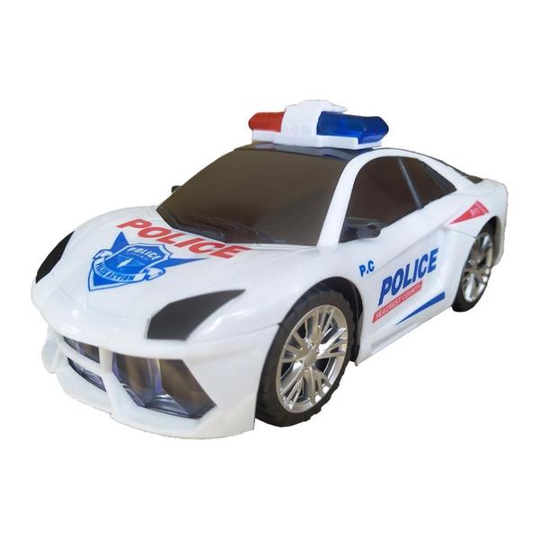 Imagem de Brinquedo Carrinho De Polícia Carro Luzes Som E Movimento