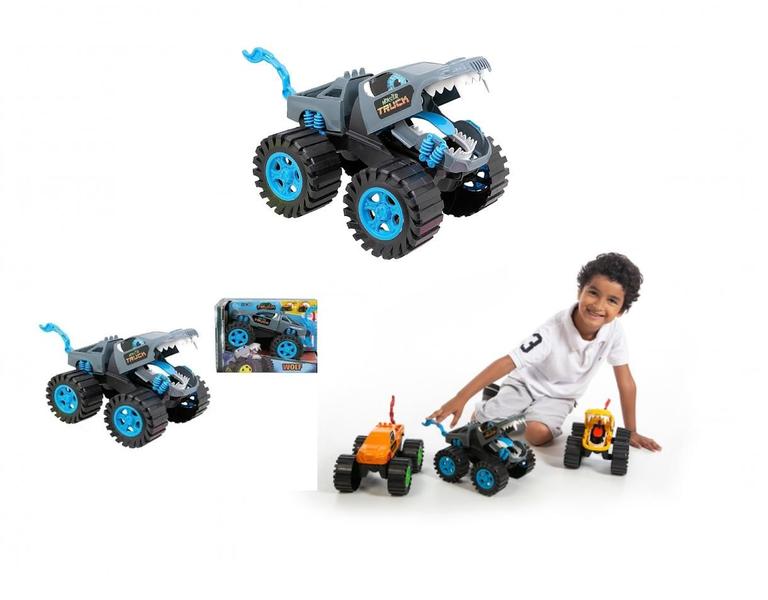 Imagem de Brinquedo Carrinho Grande Dino Monster Truck Wolf Aventura