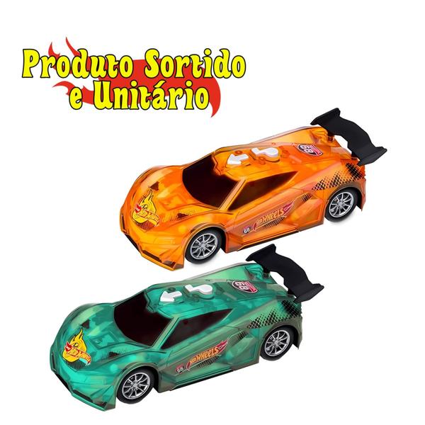 Imagem de Brinquedo Carrinho Hot Wheels Carro Com Luz E Som Divertido Sortido e Unitário +3 anos Multikids - BR1433