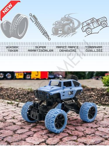 Imagem de Brinquedo Carrinho Jipe OFF ROAD Controle Remoto Recarregável AZ