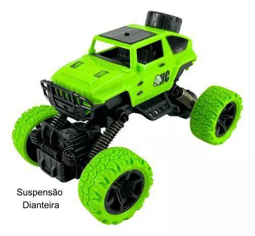 Imagem de Brinquedo Carrinho Jipe OFF ROAD Controle Remoto Recarregável VD