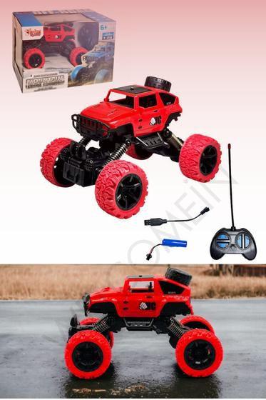 Imagem de Brinquedo Carrinho Jipe OFF ROAD Controle Remoto Recarregável VR