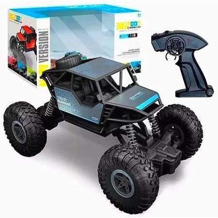 Imagem de Brinquedo Carrinho Off Road Controle Remoto Metálico Recarregável