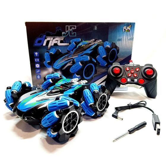 Brinquedo Carrinho Off-road Drift Recarregável Controle Remoto 4wd AZ - FUN GAME Imagem de Brinquedo Carrinho Off-road Drift Recarregável Controle Remoto 4wd AZ