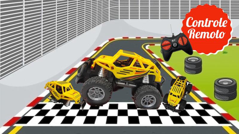 Imagem de Brinquedo Carro Carrinho Agnus Controle Remoto 7 Funções - Wellmix