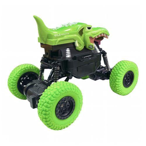 Imagem de Brinquedo Carro Carrinho Controle Remoto Dino 4x4 Recarregavel Usb