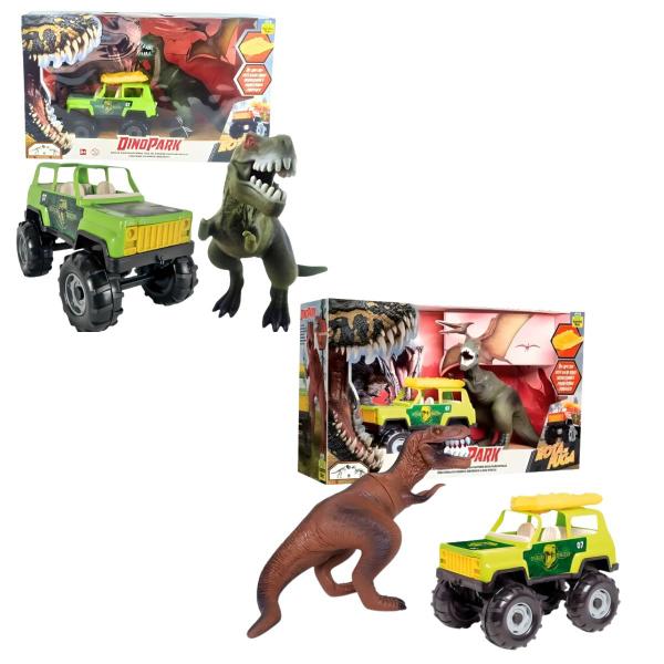 Imagem de Brinquedo Carro com Dinossauro Dino Park - Samba Toys