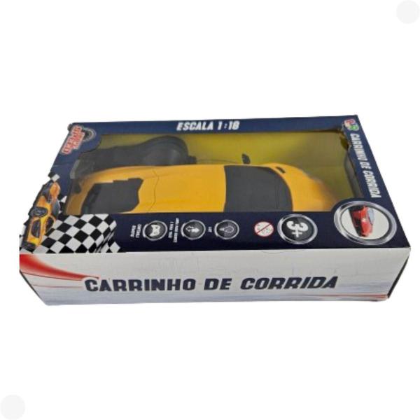 Imagem de Brinquedo Carro De Controle Remoto Amarelo R3156 - Bbr Toys