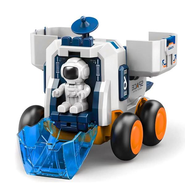 Imagem de Brinquedo Carro Espacial Infantil com Astronauta Laranja