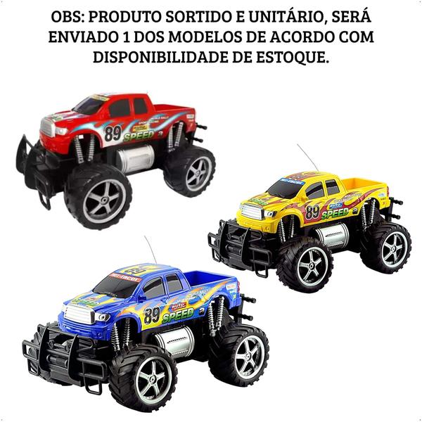 Imagem de Brinquedo Carro Remoto Giant Four Wheeler Pickup Recarregavel Plástico Pilhas não Inclusas CKS- 46856