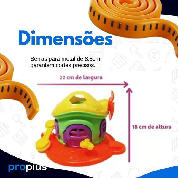 Imagem de Brinquedo Casinha Cogumelo Didático Multicolorido Compacto