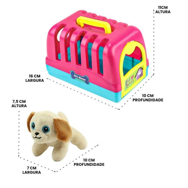 Imagem de Brinquedo Casinha de Pet BBR Toys