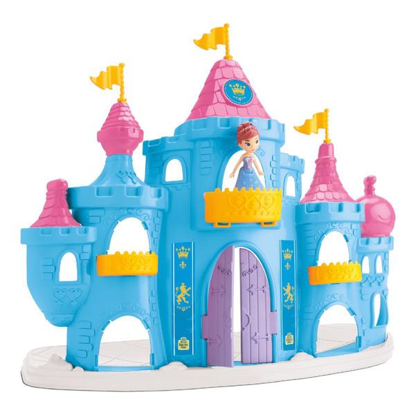 Brinquedo Castelo Snow C/ Boneca Princesa Gelo - Samba Toys Imagem de Brinquedo Castelo Snow C/ Boneca Princesa Gelo - Samba Toys