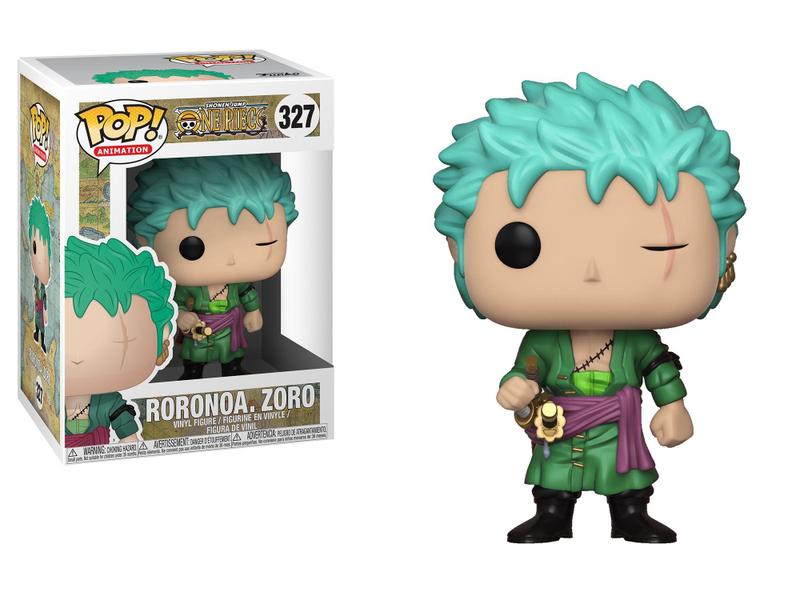 Imagem de Brinquedo Colecionável Zoro Funko Azul