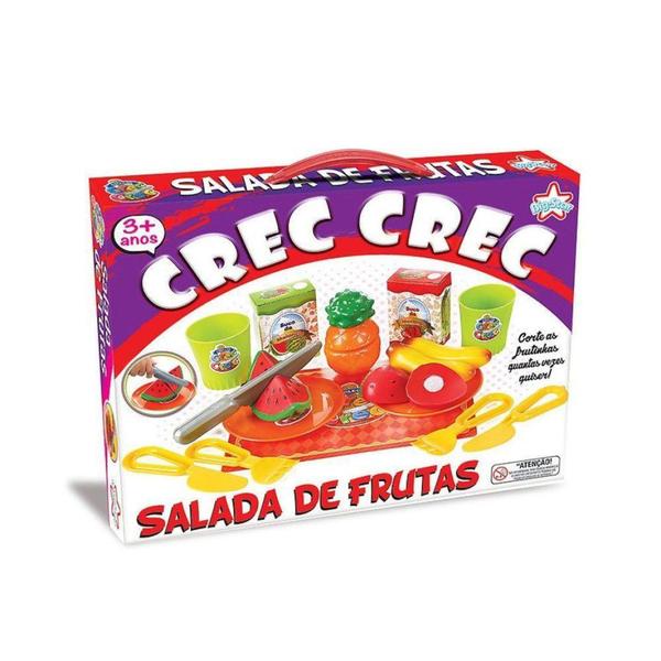 Imagem de Brinquedo Comidinha Crec Crec Salada de Frutas Cozinha - Big Star