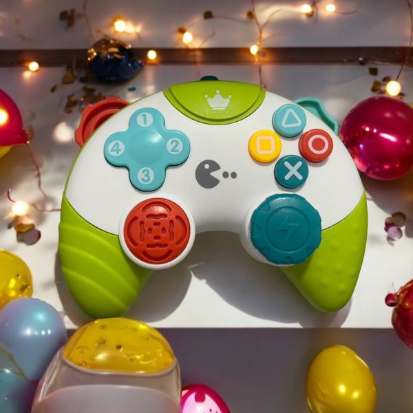 Imagem de Brinquedo controle vídeo game Atividade para bebê c/ Som Luz