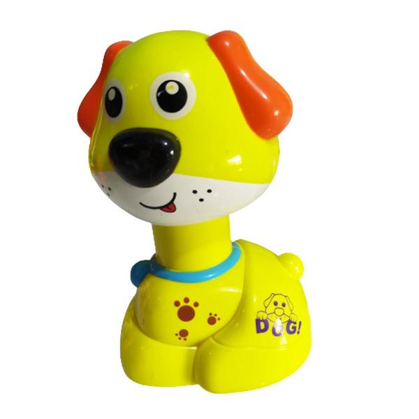 Imagem de Brinquedo Corre-Corre Happy Cachorrinho Zoop Toys Amarelo