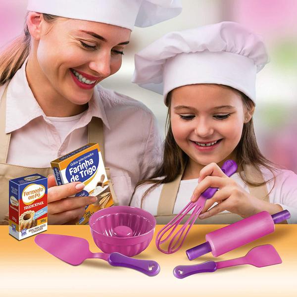 Imagem de Brinquedo Cozinha Infantil Confeitaria Cake House Zuca Toys