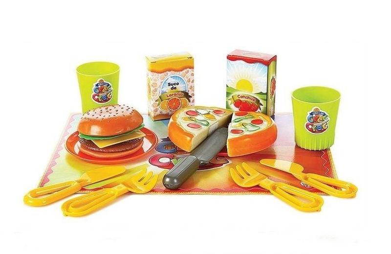 Imagem de Brinquedo Crec Crec Cozinha Fazer Lanche - Big Star