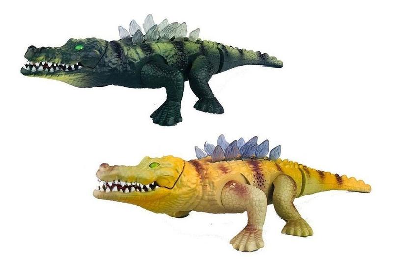 Imagem de Brinquedo Crocodilo Pré-histórico Com Sons E Luzes Zoop Toys