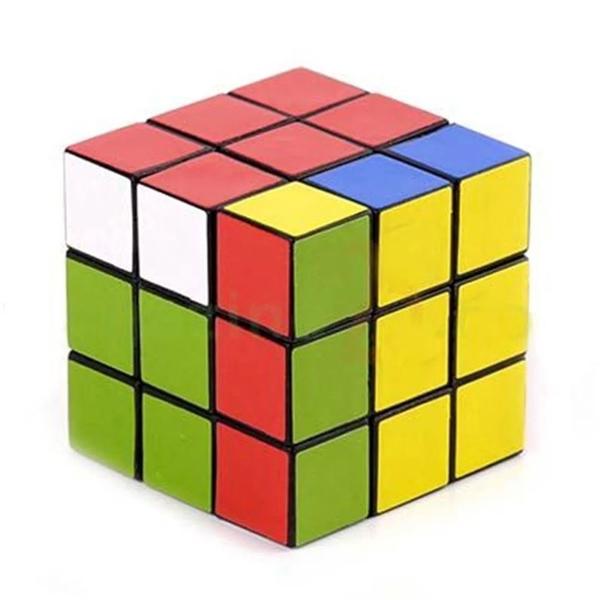 Imagem de Brinquedo Cubo Mágico 3x3x3 Clássico Interativo Para Iniciante Profissional Colorido Três Camadas