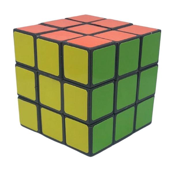 Imagem de Brinquedo Cubo Mágico 3x3x3 Clássico Interativo Para Iniciante Profissional Colorido Três Camadas