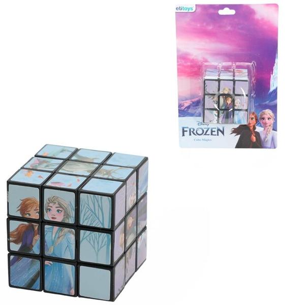 Imagem de Brinquedo Cubo Mágico Disney Frozen Princesas Homem Aranha