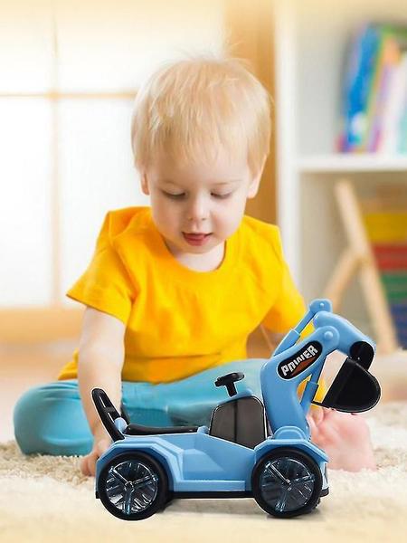 Imagem de Brinquedo da escavadeira das crianças Música Brinquedo do veículo da engenharia da luz