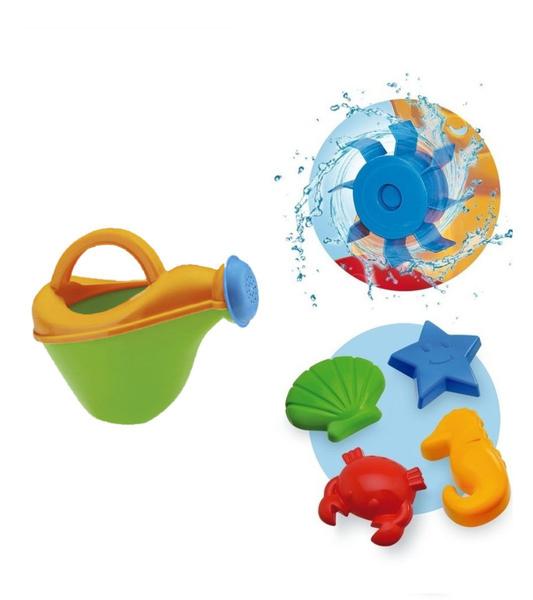 Imagem de Brinquedo de Areia Praia Aqua Dog Com Regador e Forminhas