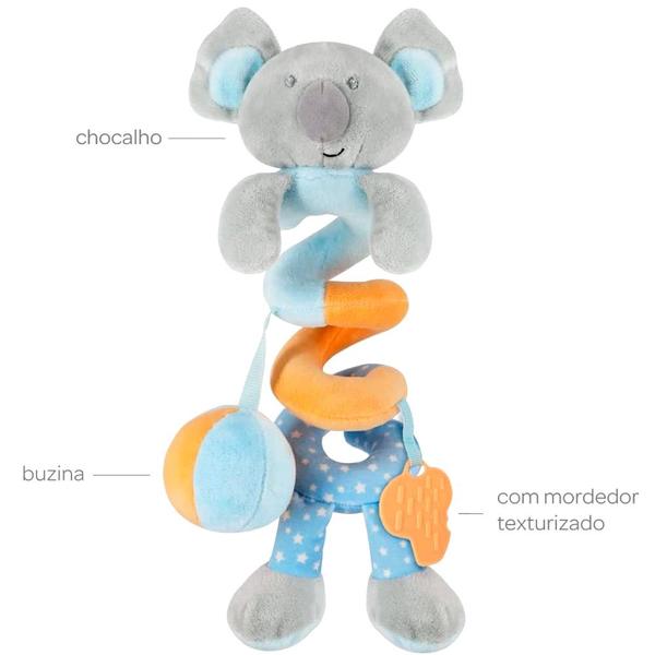 Imagem de Brinquedo de Atividades para Bebes Coala Azul Buba