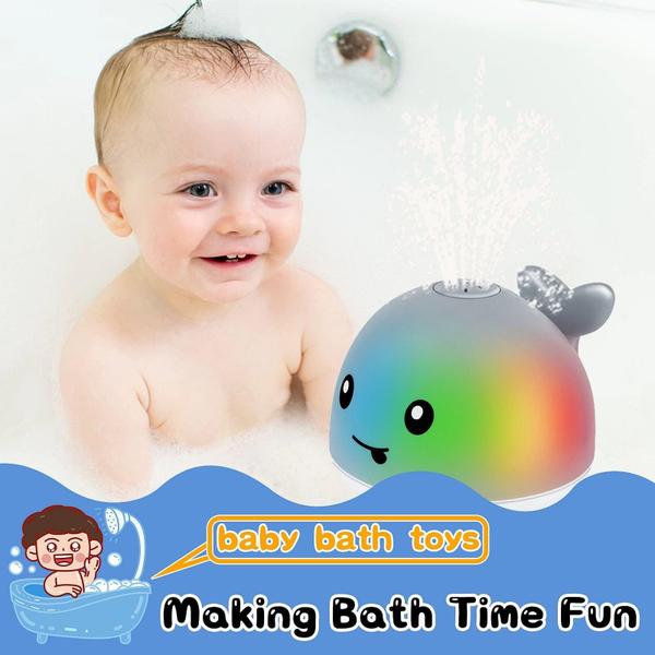 Brinquedo de banho BSVZAIYN Toddla Whale Sprinkler para crianças de 1 a 8 anos Imagem de Brinquedo de banho BSVZAIYN Toddla Whale Sprinkler para crianças de 1 a 8 anos