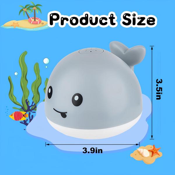 Brinquedo de banho BSVZAIYN Toddla Whale Sprinkler para crianças de 1 a 8 anos Imagem de Brinquedo de banho BSVZAIYN Toddla Whale Sprinkler para crianças de 1 a 8 anos