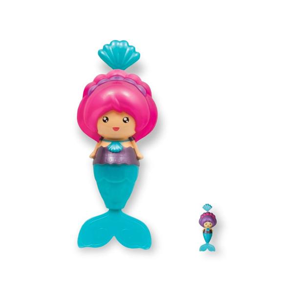 Imagem de Brinquedo de banho diversão infantil bebe que nada ao dar corda banheira piscina buba sereia treme-treme