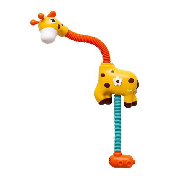 Imagem de Brinquedo de Banho Girafa Chuveirinho Eletrônico Banheira Piscina Buba