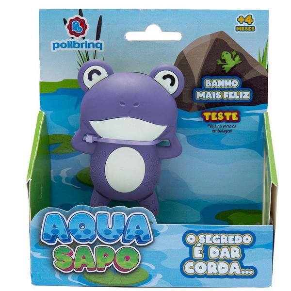 Brinquedo de Banho Infantil Aqua Sapo Boia Bate Pernas com Corda Polibrinq Imagem de Brinquedo de Banho Infantil Aqua Sapo Boia Bate Pernas com Corda Polibrinq