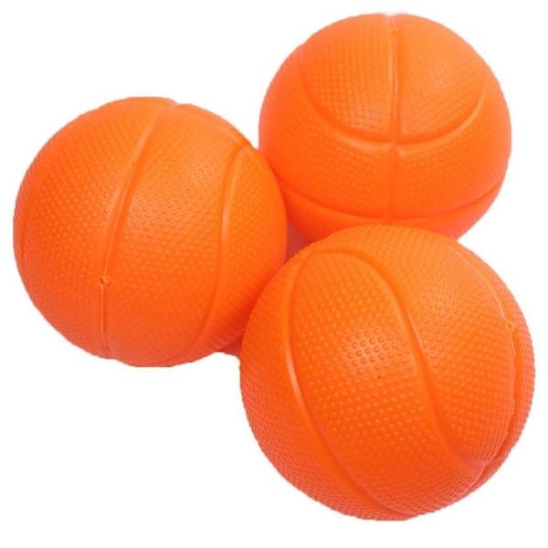 Imagem de Brinquedo de Banho Infantil Basquetebol Urso com Ventosa Shiny Toys com 3 Bolinhas