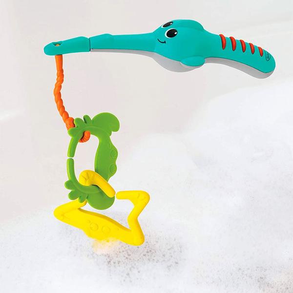 Imagem de Brinquedo de banho infantino pescaria estrela