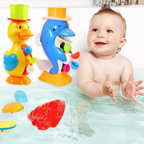 Imagem de Brinquedo De Banho Para Bebê Divertido Tartaruga Infantil
