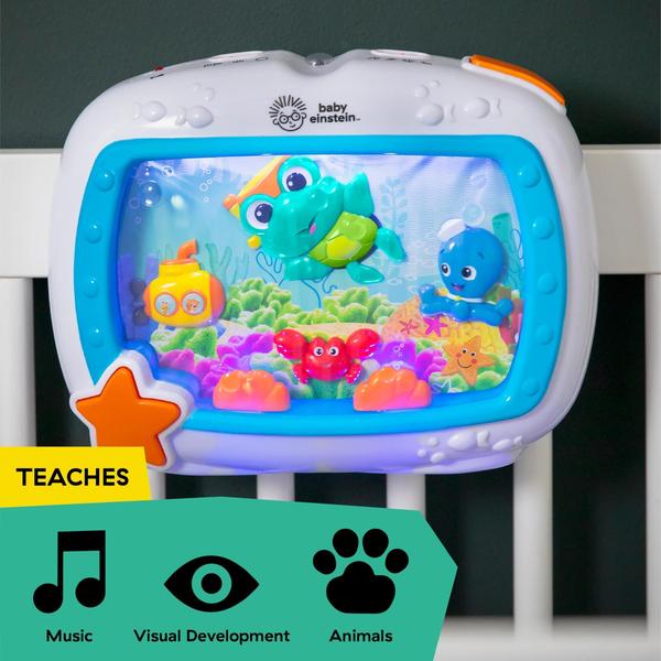 Imagem de Brinquedo de berço e máquina de som Baby Einstein Sea Dreams Soother