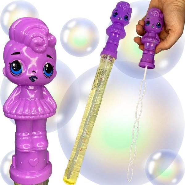 Imagem de Brinquedo De Bolhas De Sabão Tubete Com Líquido - Menina