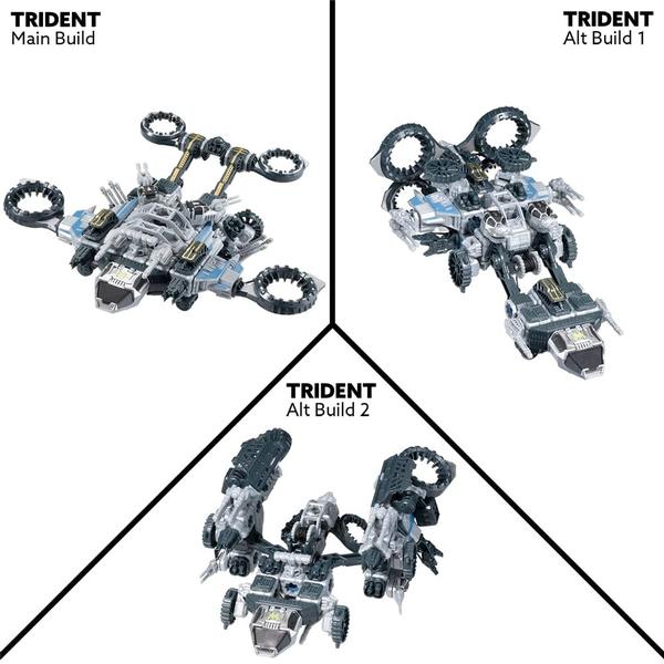 Imagem de Brinquedo de construção civil Snap Ships Trident ST-33 Gunship