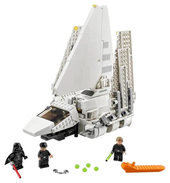 Imagem de Brinquedo de construção Imperial Shuttle sem marca com Darth Vader e Luke