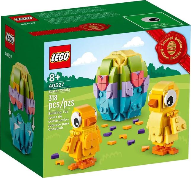 Imagem de Brinquedo de construção LEGO 40527 Easter Chicks 318 peças de 8 anos ou mais