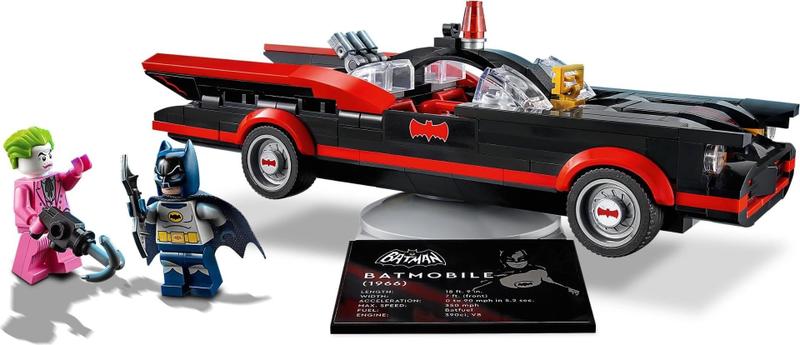 Imagem de Brinquedo de construção LEGO DC Batman Classic TV Series Batmobile 76188