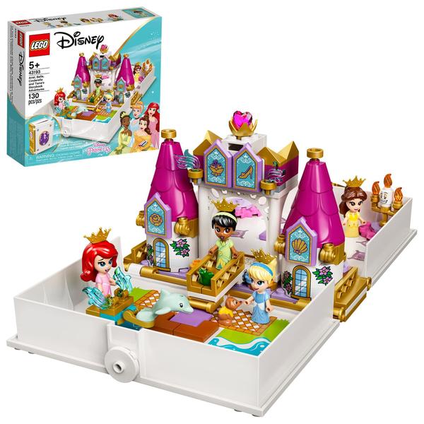 Imagem de Brinquedo de construção LEGO Disney Ariel, Belle, Cinderela e Tiana