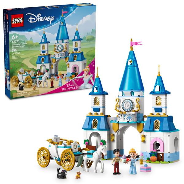 Imagem de Brinquedo de construção LEGO Disney Princess Cinderella's Castle