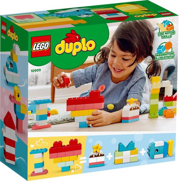 Imagem de Brinquedo de construção LEGO DUPLO Classic Heart Box 10909 1,5-3 anos